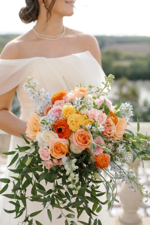 A Colorful Wedding for Alexandra and Matthew