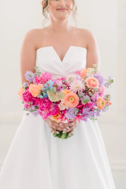 A Colorful Wedding for Courtney and Dalton