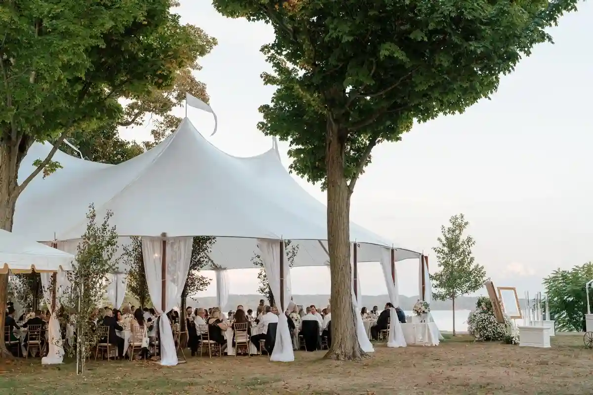 A Waterfront Wedding for Francesca and Kyle