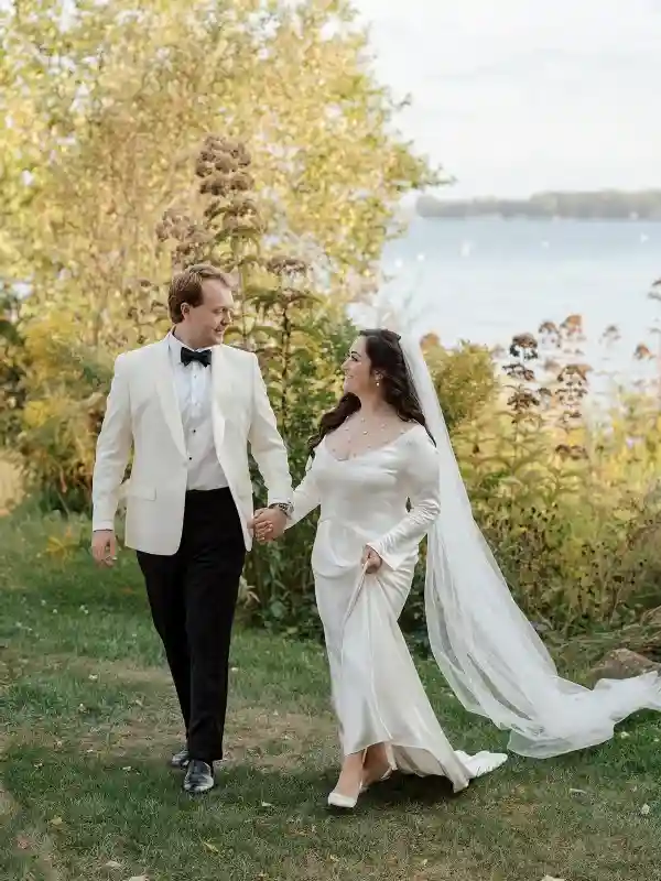 A Waterfront Wedding for Francesca and Kyle