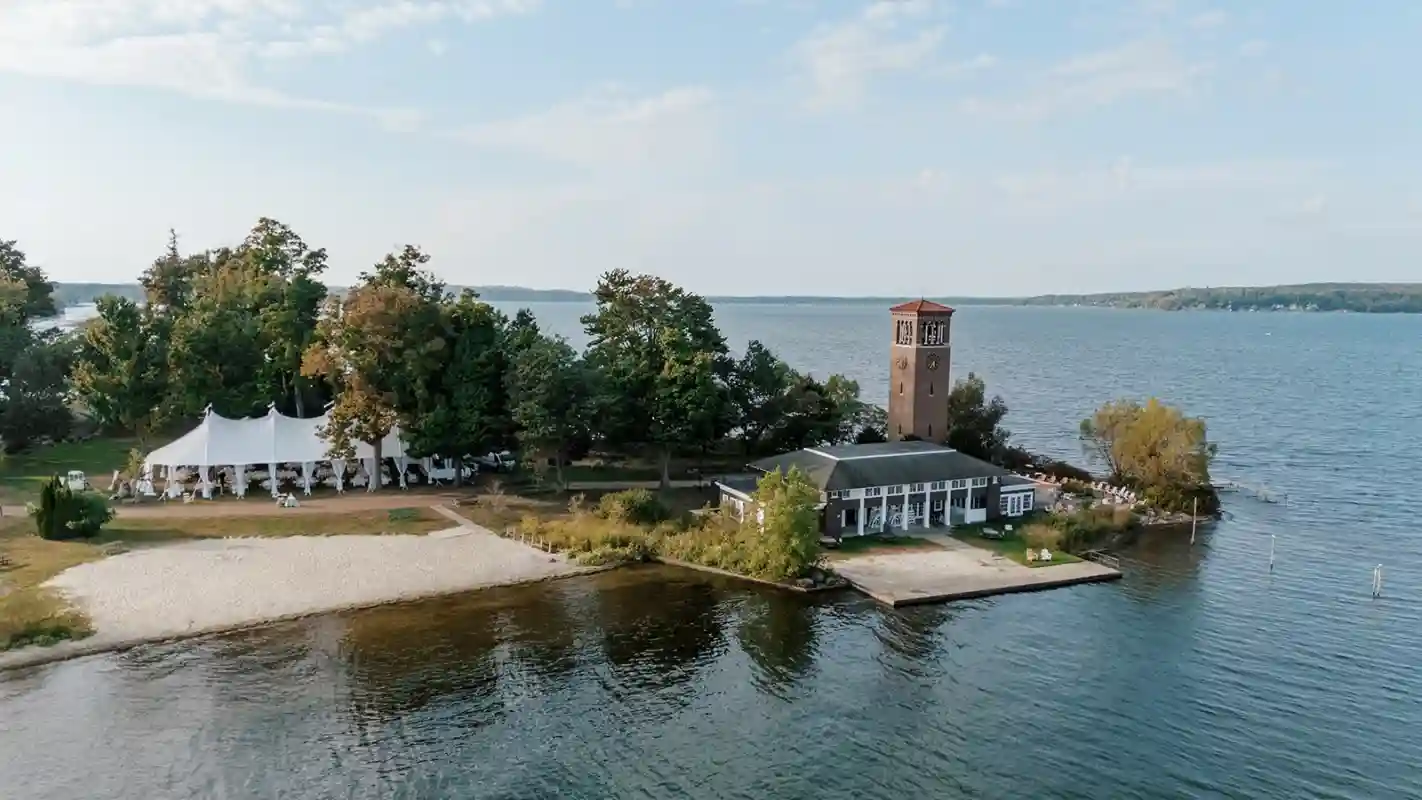 A Waterfront Wedding for Francesca and Kyle