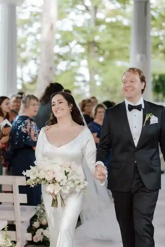A Waterfront Wedding for Francesca and Kyle