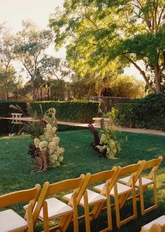 A Garden Wedding for Jennie and John