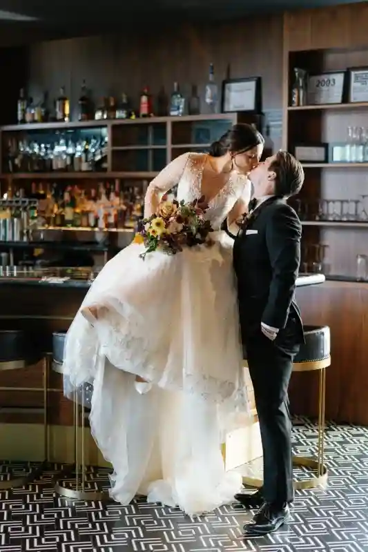A Vintage Wedding for Marina and Garrett