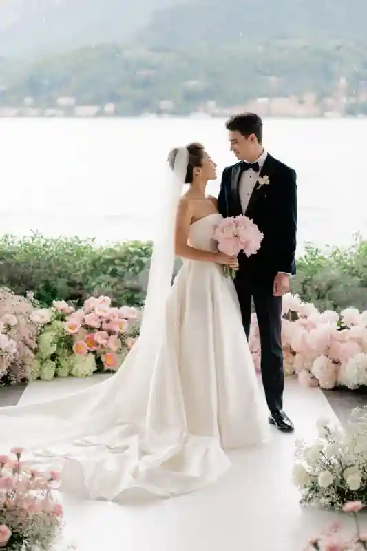 A Waterfront Wedding for Michelle and Christian