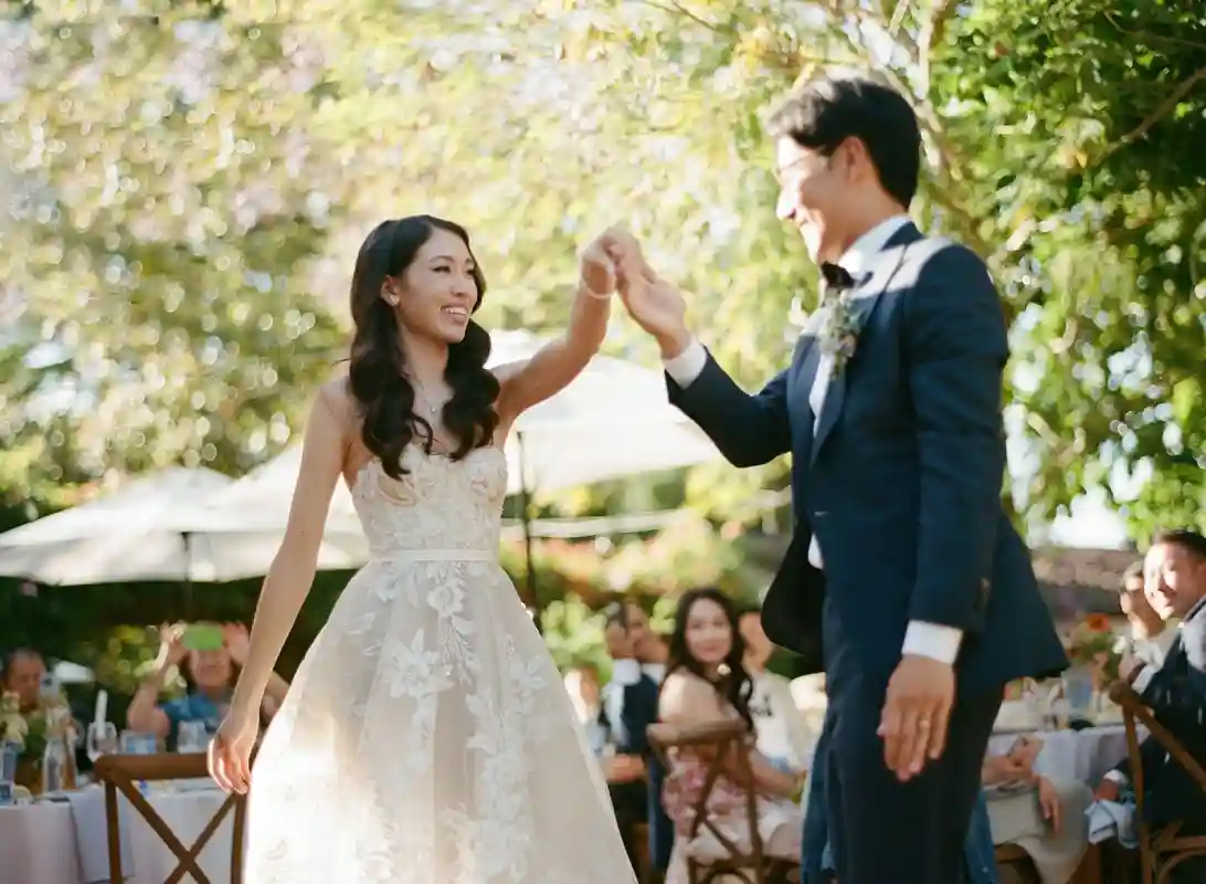 A Garden Wedding for Susan and Simon