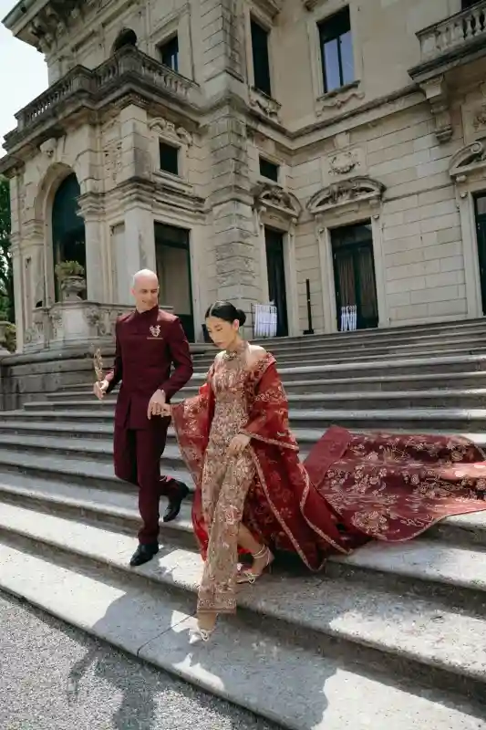 A Colorful Wedding for Thalia and Nicolò